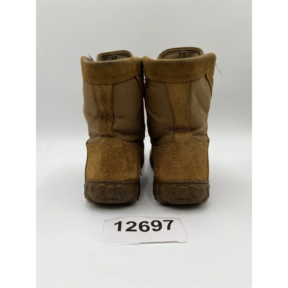 Rocky S2V Flight Combat Boots Mens 10 Coyote Brown Good Tactical Suede